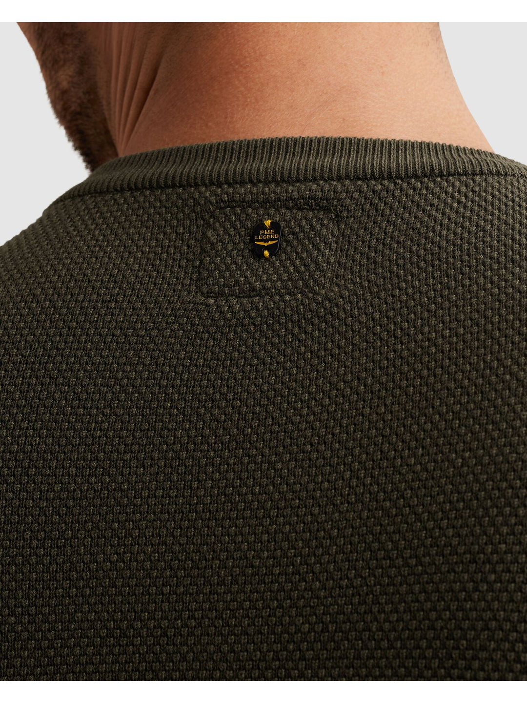 R-neck cotton modal, Beluga 8039 Bild 11