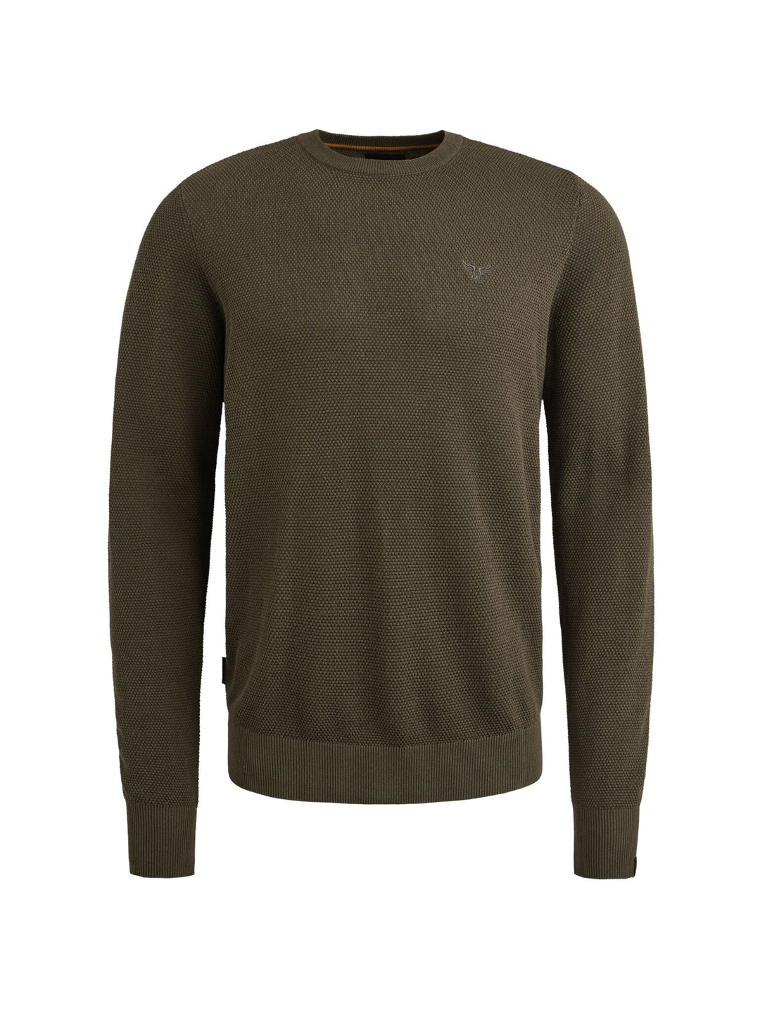 R-neck cotton modal, Beluga 8039 Bild 1