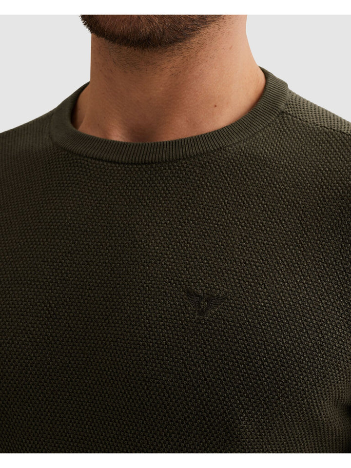 R-neck cotton modal, Beluga 8039 Bild 9