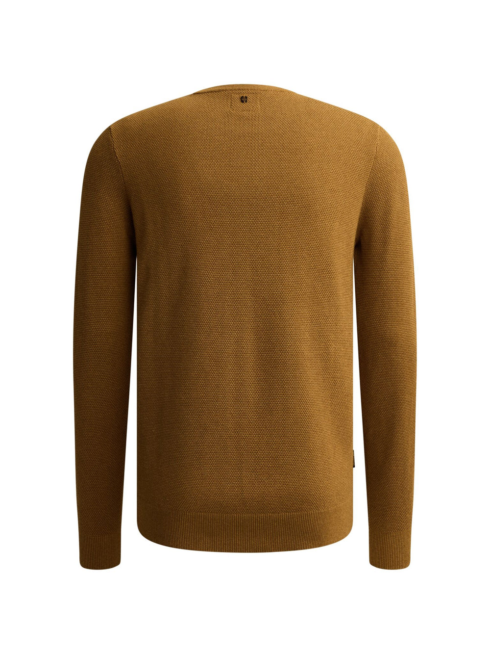R-neck cotton modal, Golden Brown 8187 Bild 2