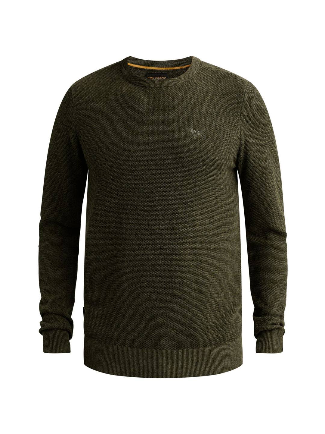 R-neck cotton modal, Loden Green 6380 Bild 1