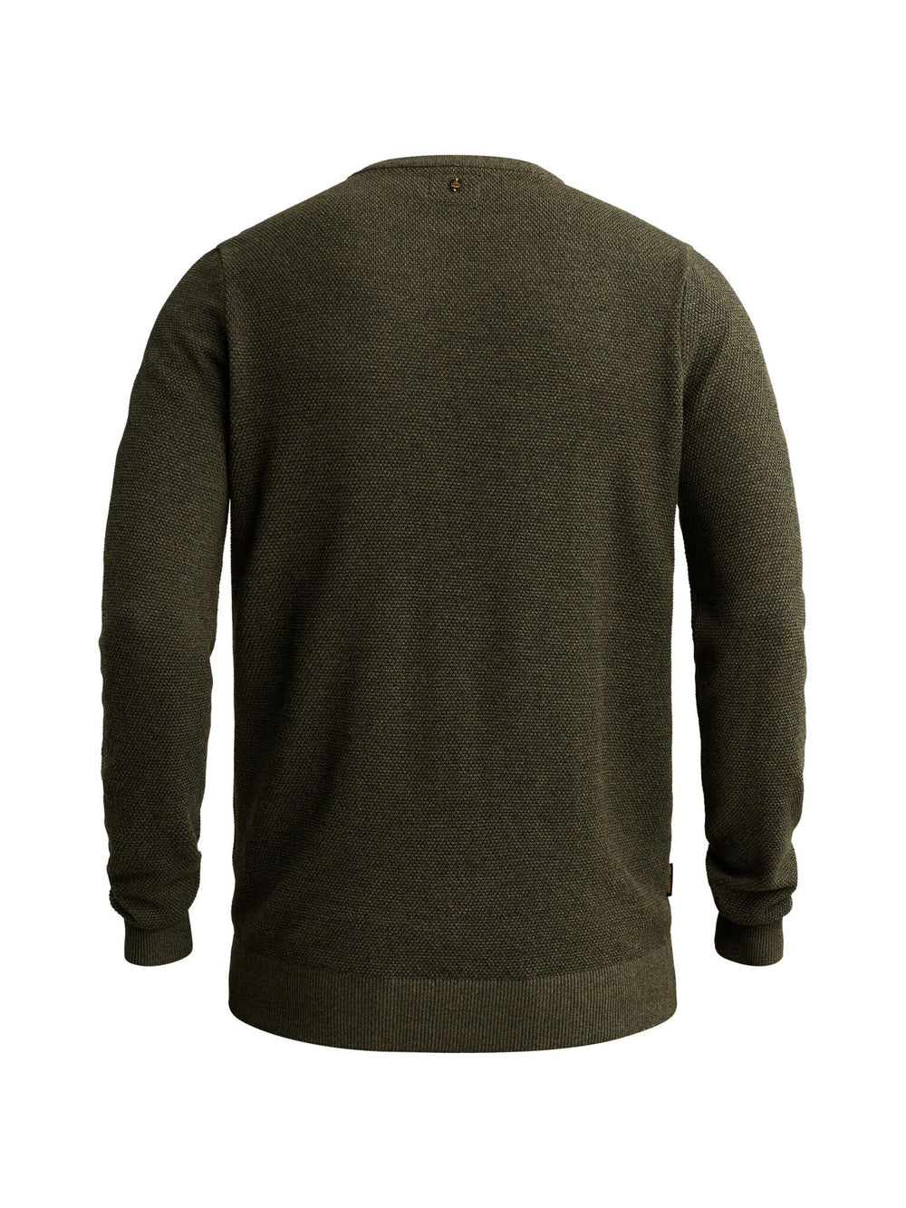 R-neck cotton modal, Loden Green 6380 Bild 2
