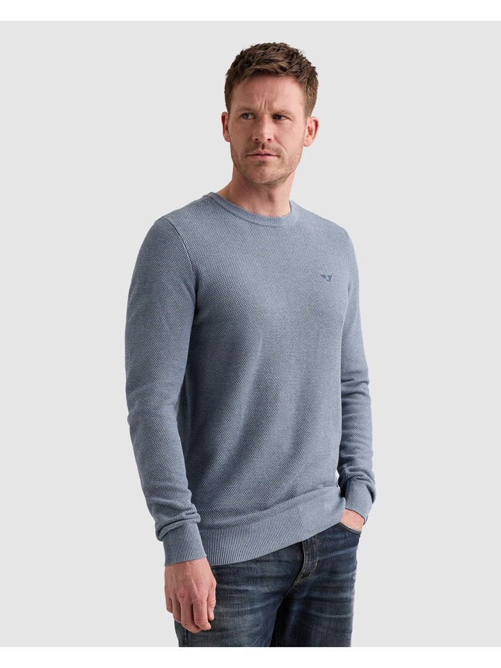 R-neck cotton modal, Porcelain 5053 Bild 3