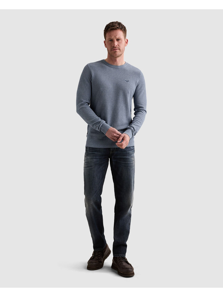 R-neck cotton modal, Porcelain 5053 Bild 5