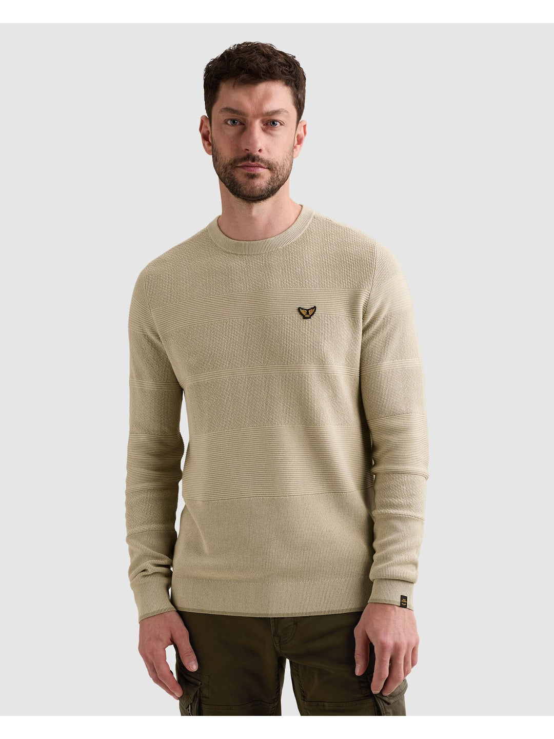R-neck cotton modal structure, Abbey Stone 6412 Bild 3
