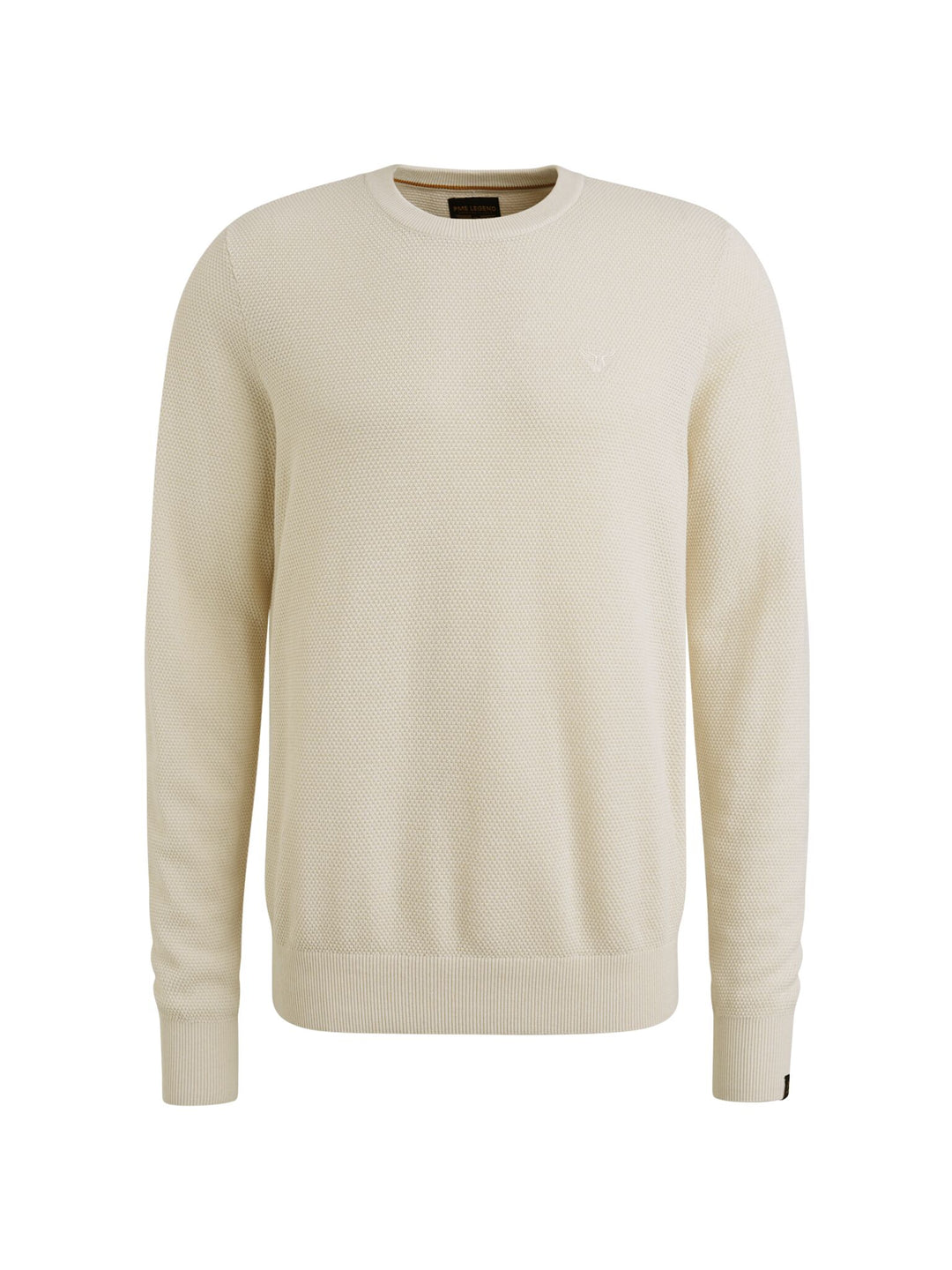 R-neck cotton modalR-neck cotton modal, Bone White Melee 910 Bild 1
