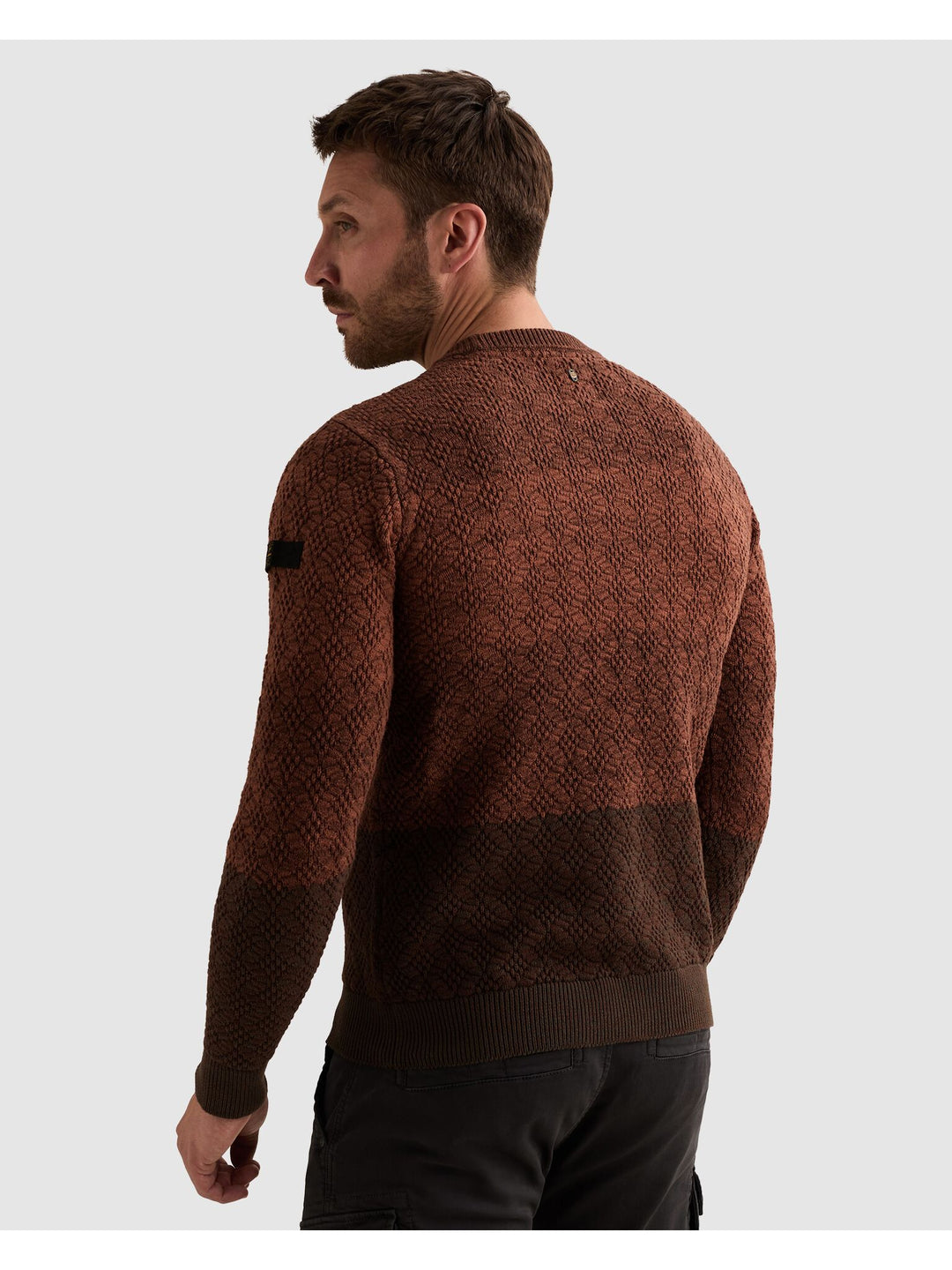 R-neck gradient knit, Arabian Spice 8178 Bild 4