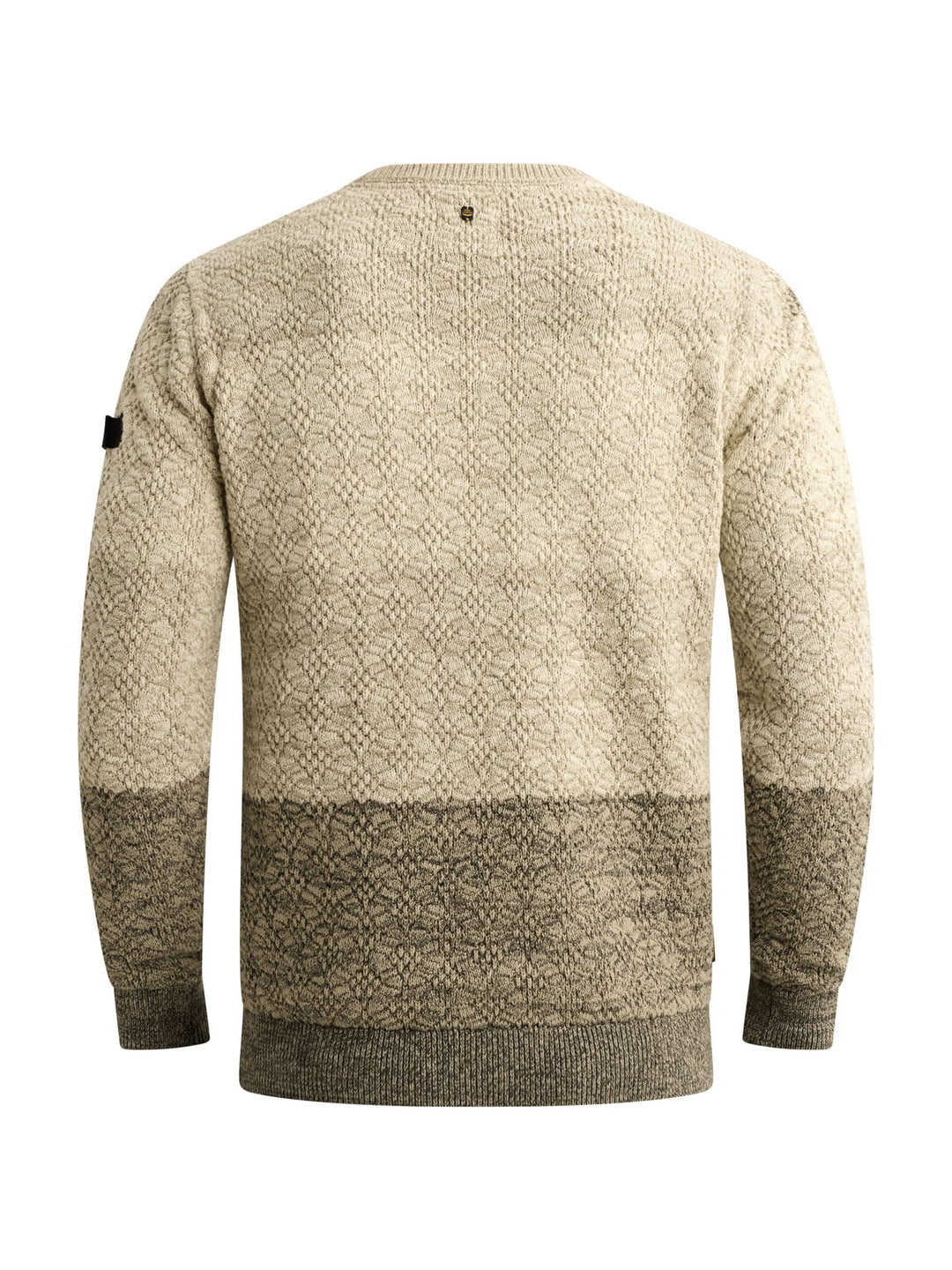 R-neck gradient knit, Bone White 7013 Bild 2