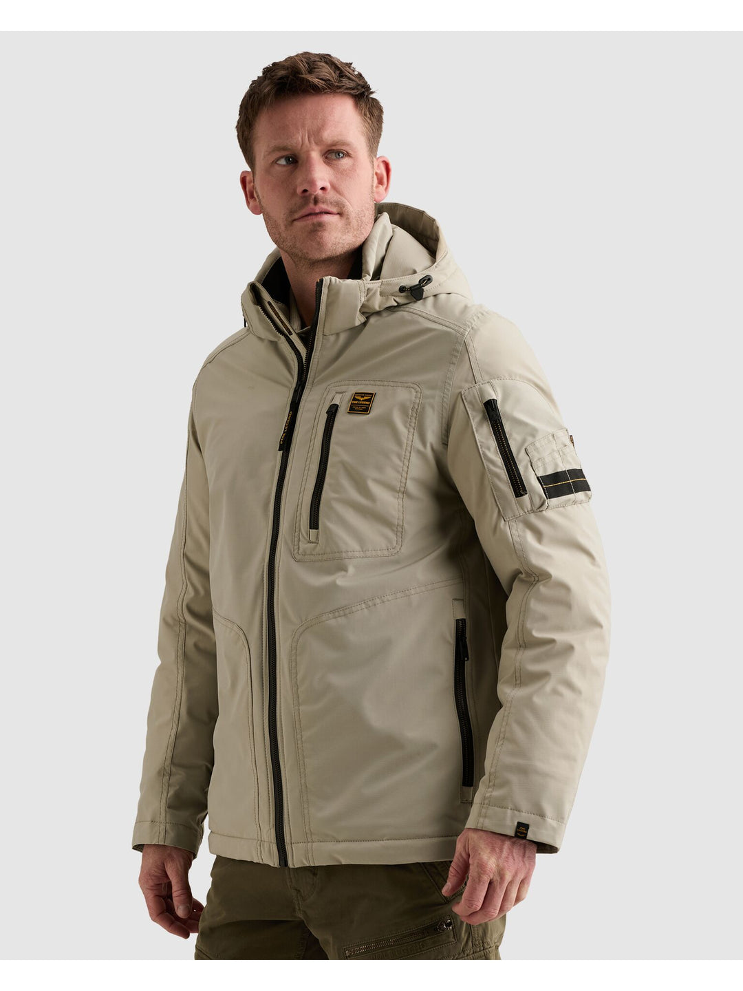Semi long jacket CONESTOGA Dasrip, Abbey Stone 6412 Bild 5