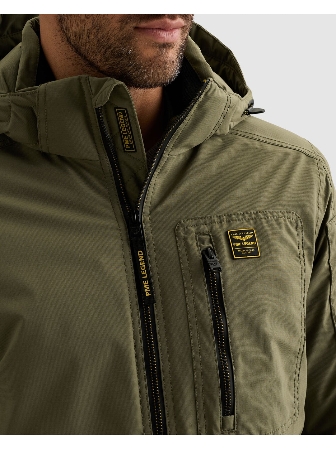 Semi long jacket CONESTOGA Dasrip, Dusty Olive 6414 Bild 7
