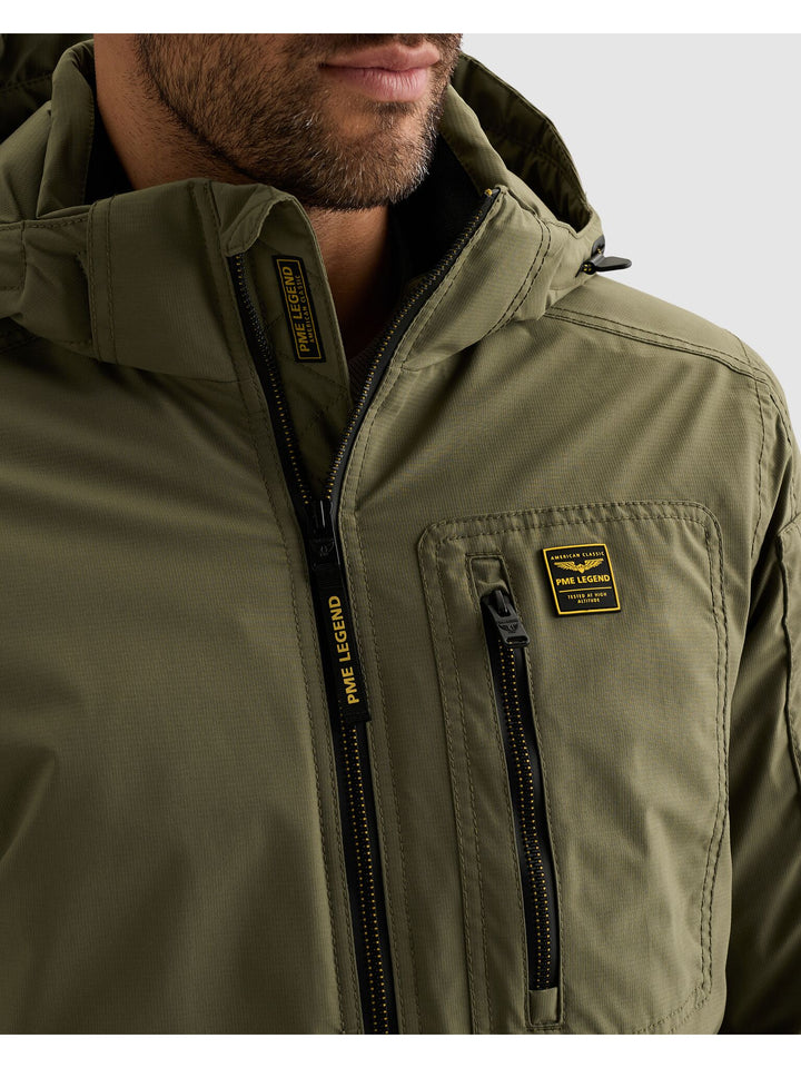 Semi long jacket CONESTOGA Dasrip, Dusty Olive 6414 Bild 7