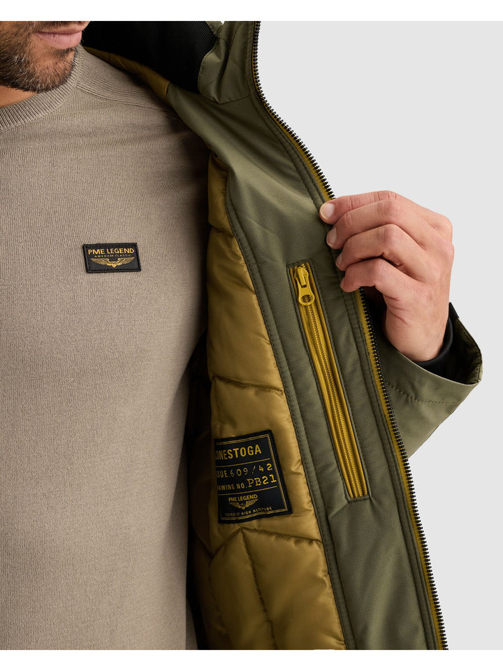 Semi long jacket CONESTOGA Dasrip, Dusty Olive 6414 Bild 9