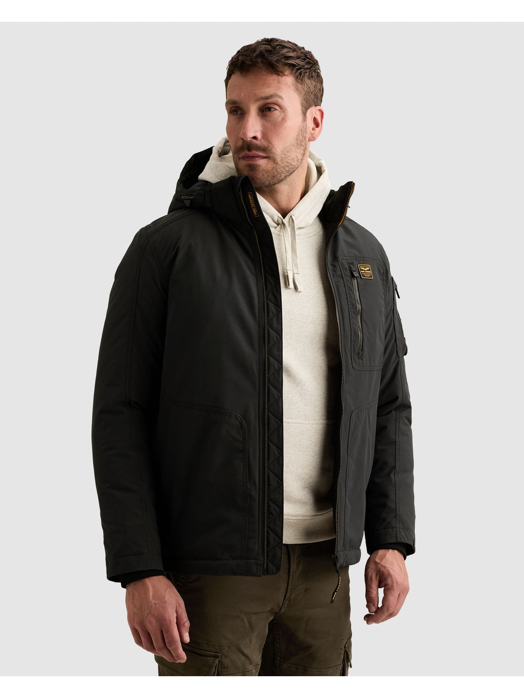 Semi long jacket CONESTOGA Dasrip, Jet Black 9067 Bild 3