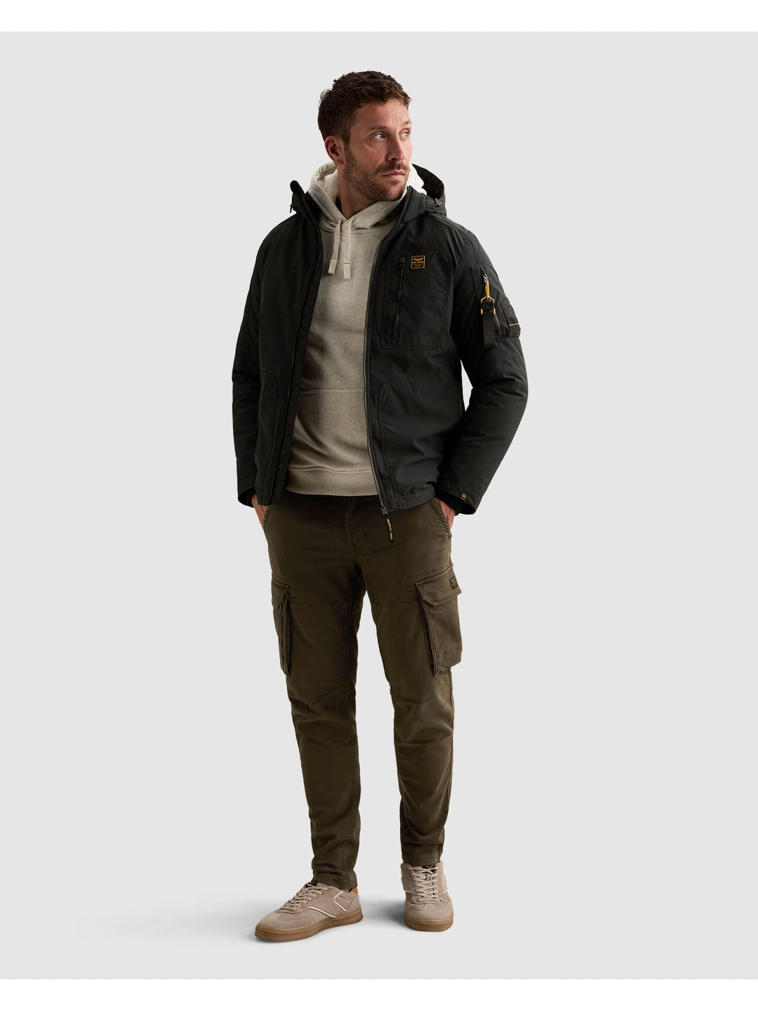 Semi long jacket CONESTOGA Dasrip, Jet Black 9067 Bild 5