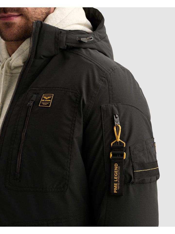 Semi long jacket CONESTOGA Dasrip, Jet Black 9067 Bild 7