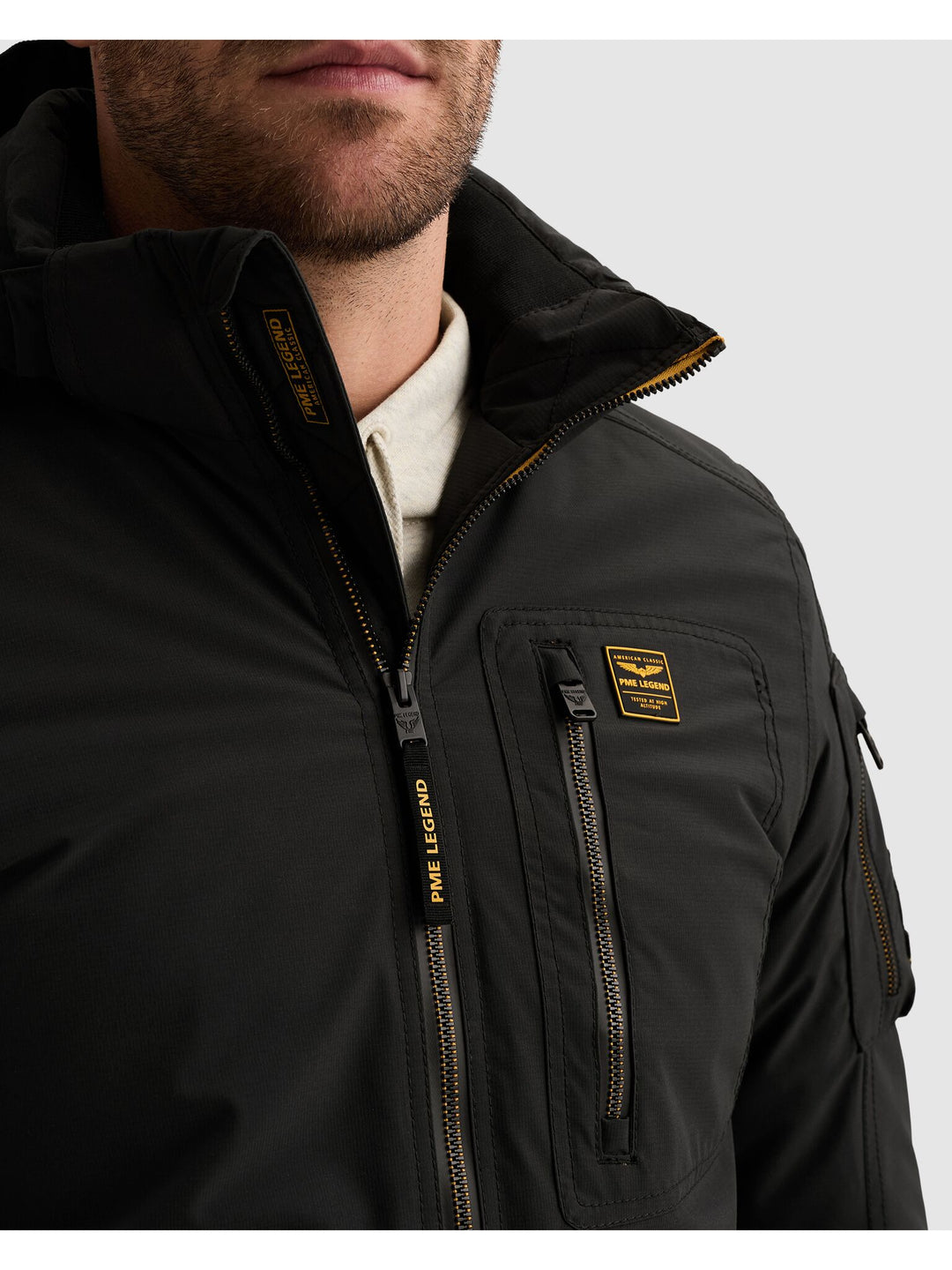 Semi long jacket CONESTOGA Dasrip, Jet Black 9067 Bild 8