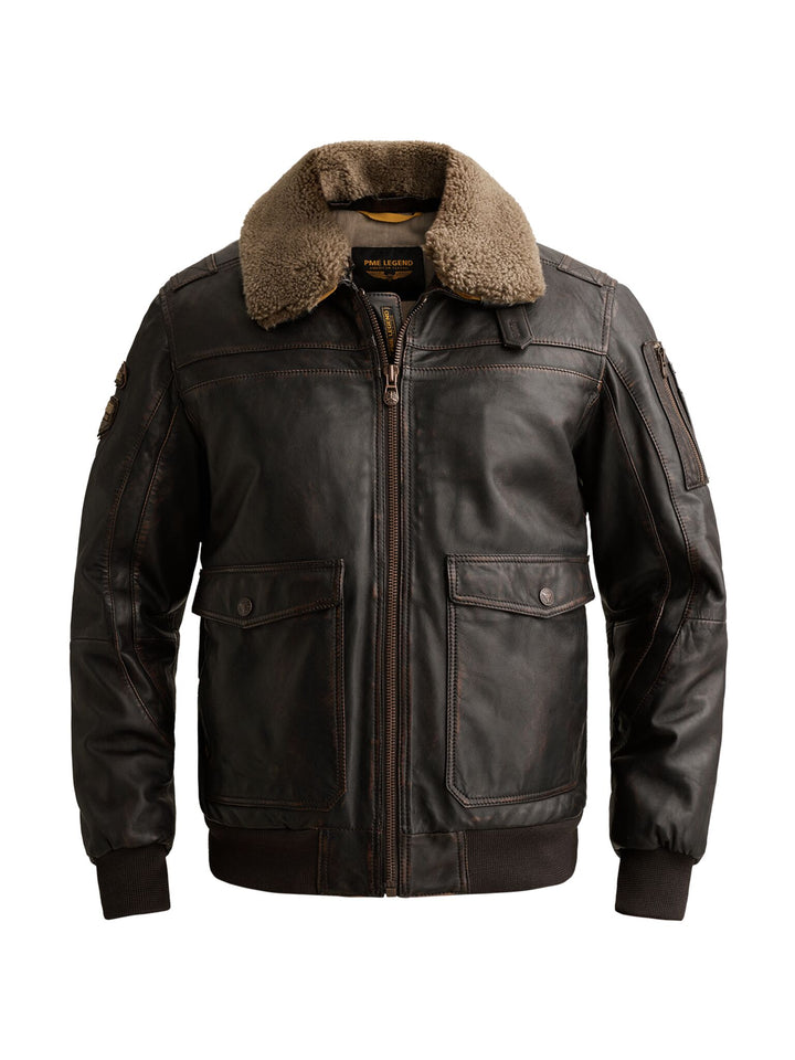 SHORT JACKET SNOWPROP rubbed & sha, Chocolate Torte 8231 Bild 1