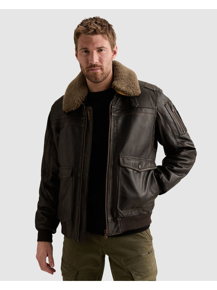 SHORT JACKET SNOWPROP rubbed & sha, Chocolate Torte 8231 Bild 3