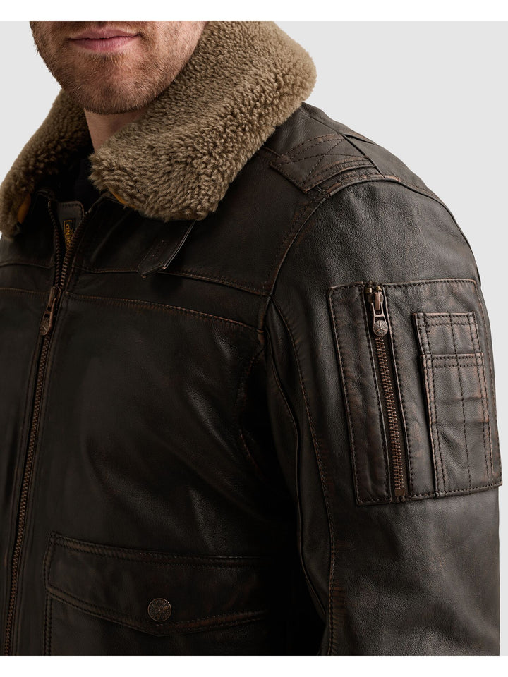 SHORT JACKET SNOWPROP rubbed & sha, Chocolate Torte 8231 Bild 7