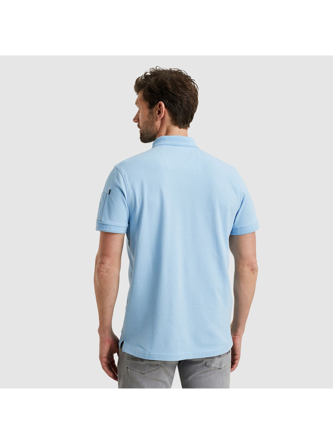 Short sleeve polo American Classic, Airy Blue 5326 Bild 4