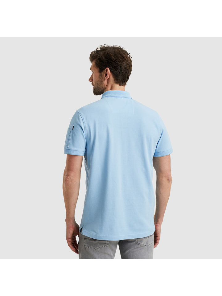 Short sleeve polo American Classic, Airy Blue 5326 Bild 4