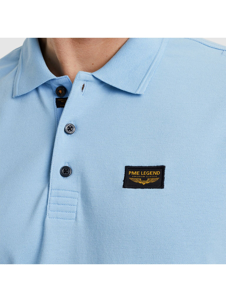 Short sleeve polo American Classic, Airy Blue 5326 Bild 5