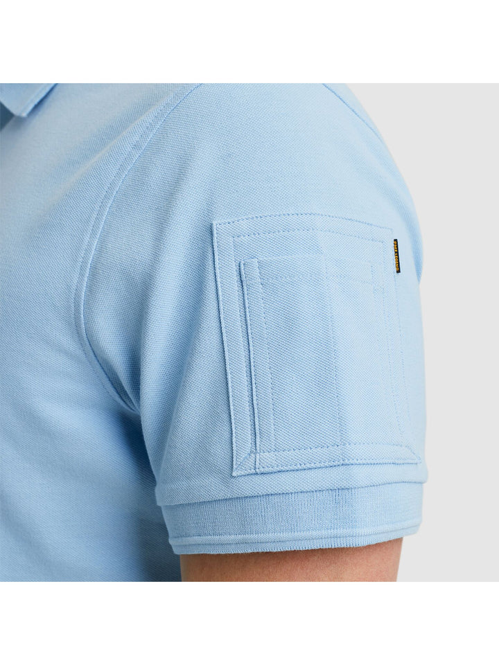 Short sleeve polo American Classic, Airy Blue 5326 Bild 6