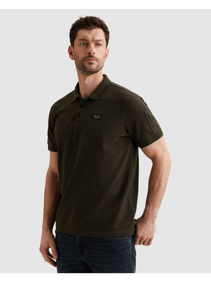 Short sleeve polo American Classic, Beluga 8039 Bild 3