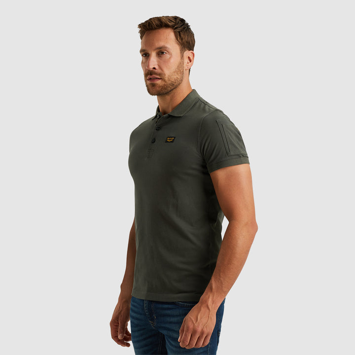 Short sleeve polo American Classic, Beluga 8039 Bild 4