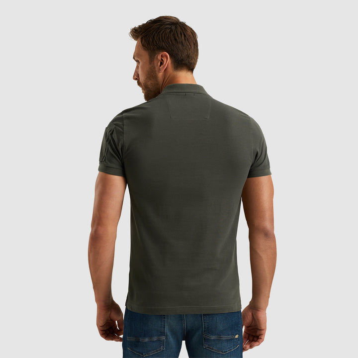 Short sleeve polo American Classic, Beluga 8039 Bild 5