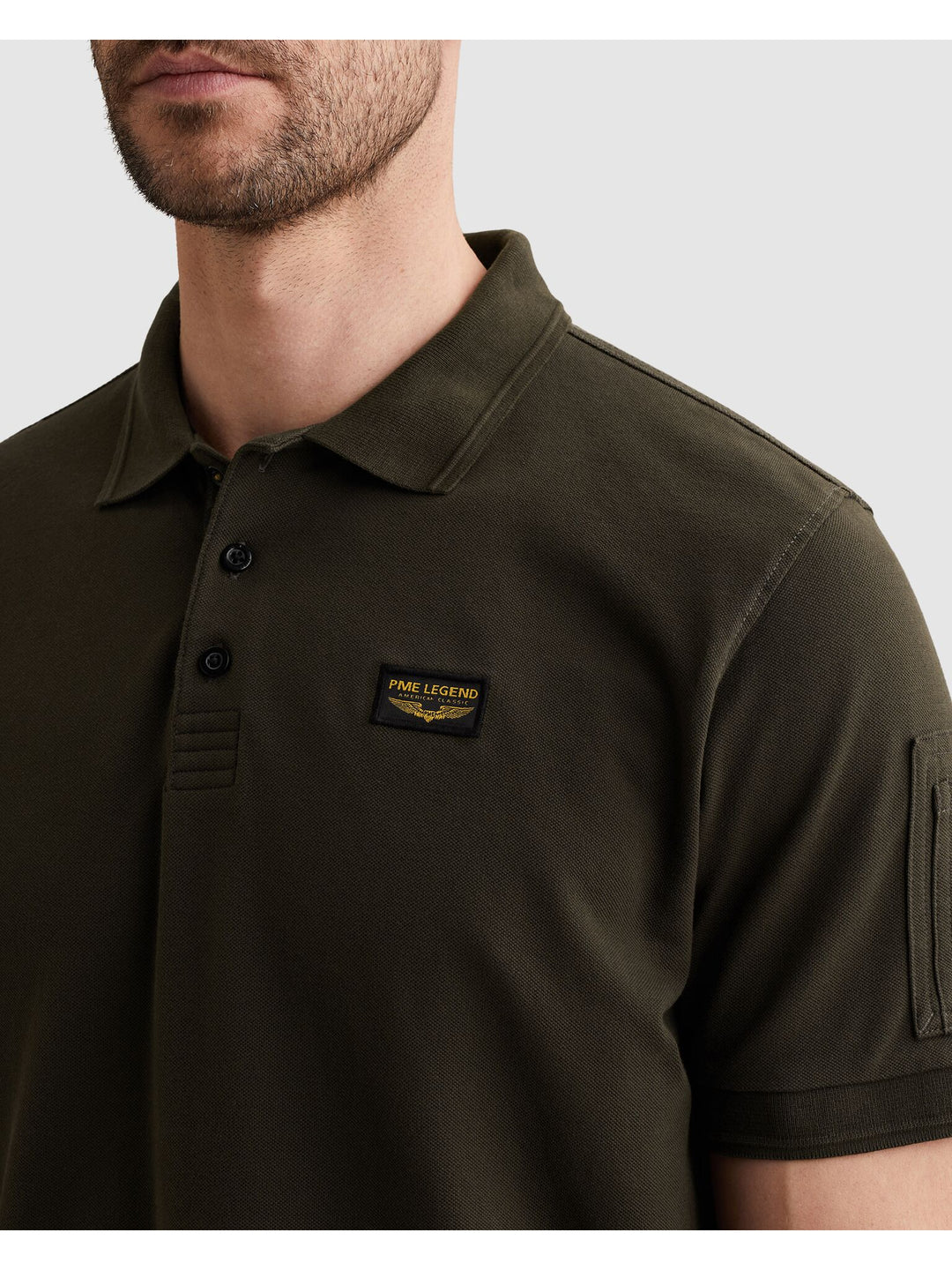 Short sleeve polo American Classic, Beluga 8039 Bild 9