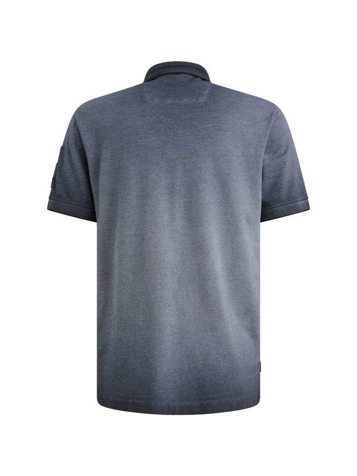 Short sleeve polo cold dye pique, Sargasso Sea 5332 Bild 2