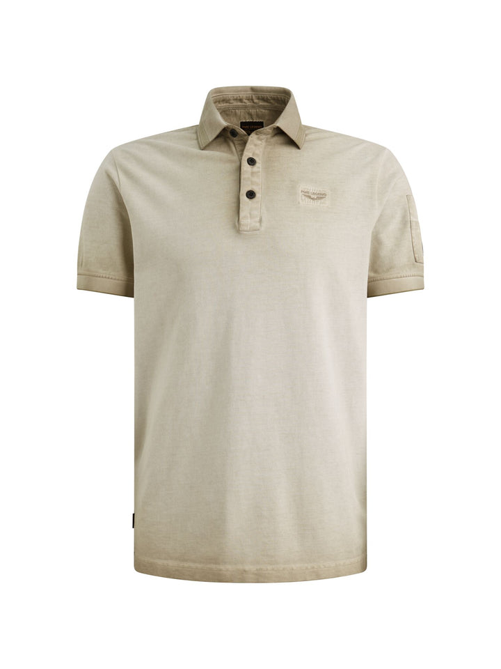 Short sleeve polo cold dye pique, Spray Green 6001 Bild 1