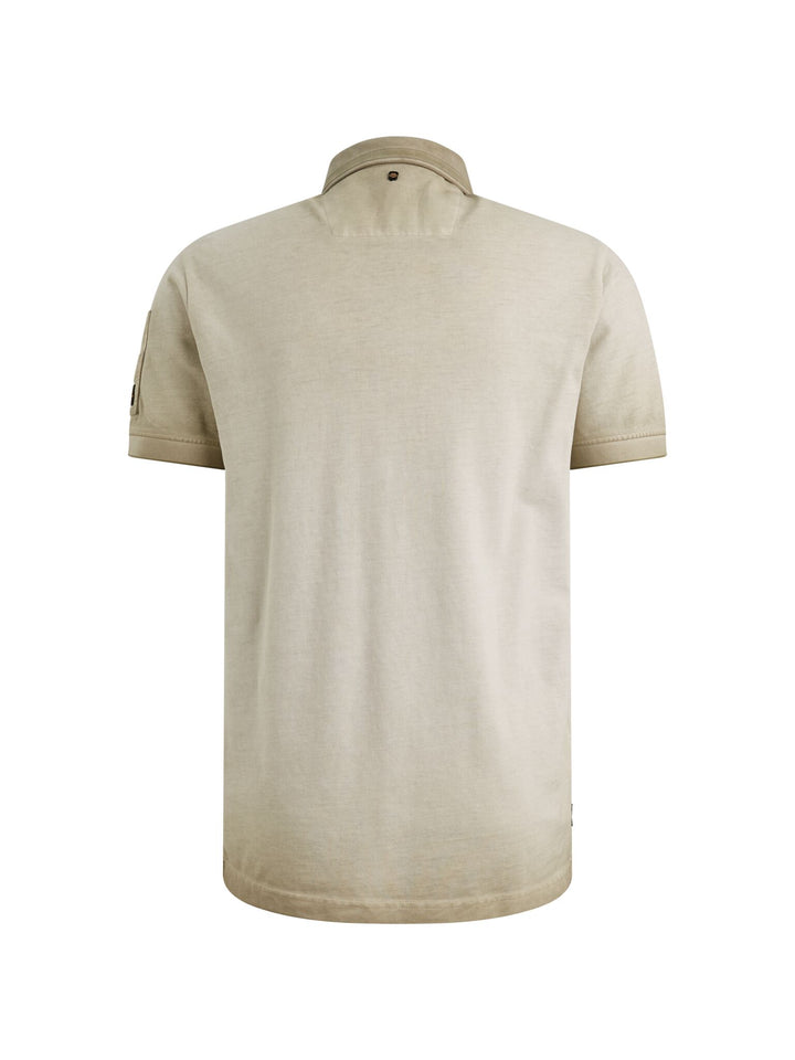 Short sleeve polo cold dye pique, Spray Green 6001 Bild 2