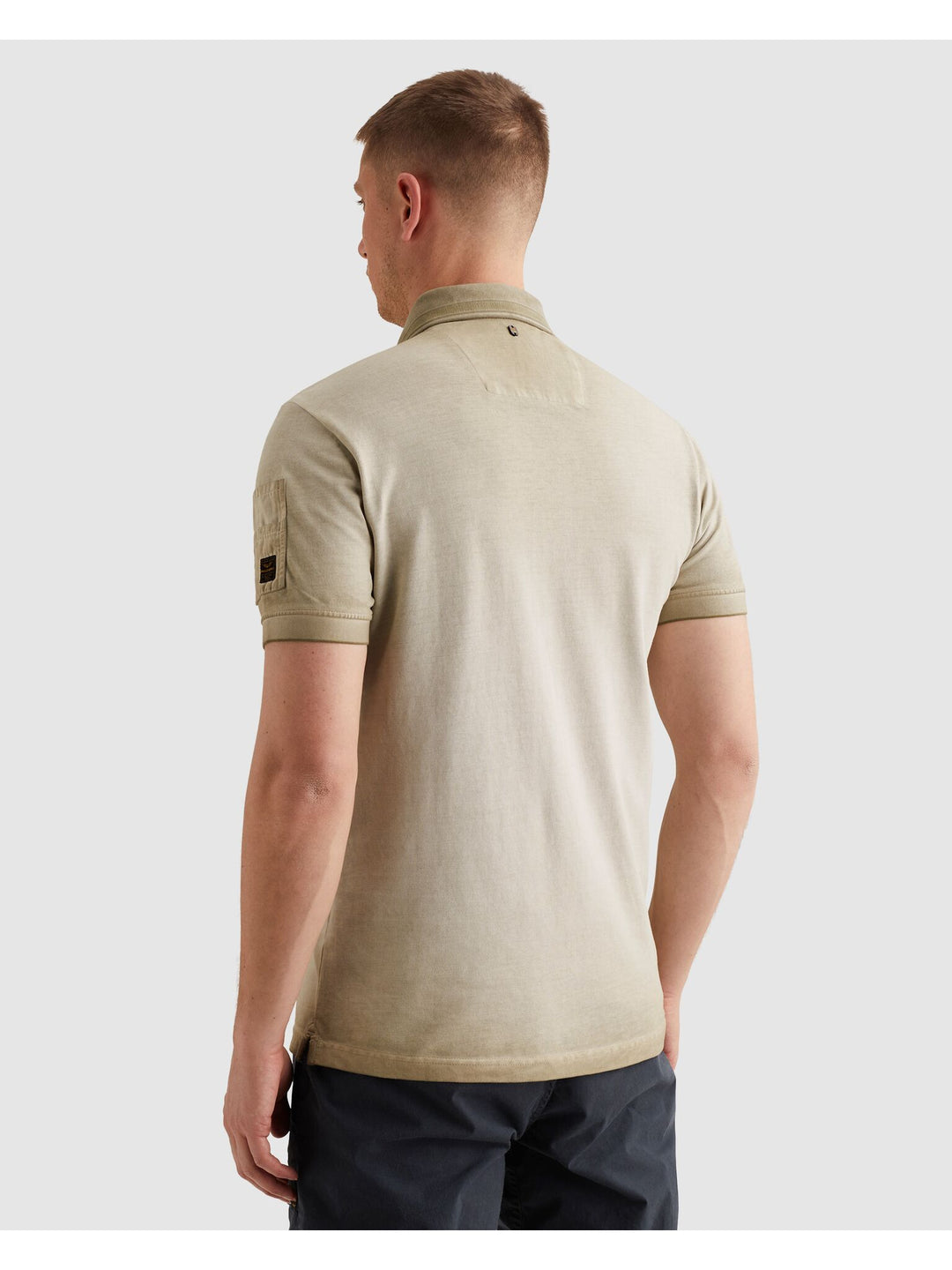 Short sleeve polo cold dye pique, Spray Green 6001 Bild 5