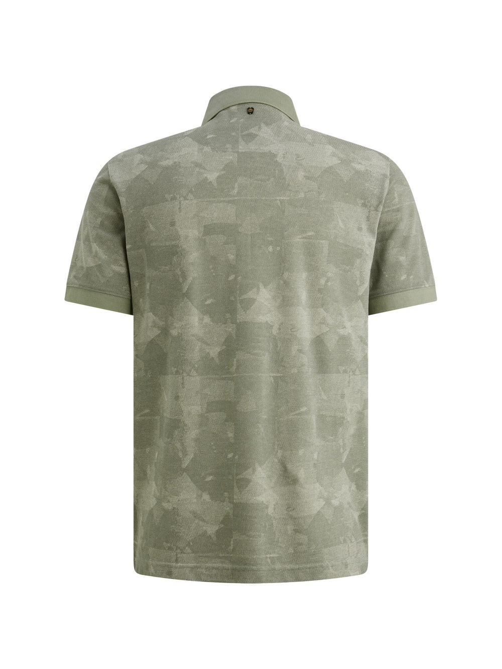 Short sleeve polo printed two tone, Iceberg Green 6123 Bild 2