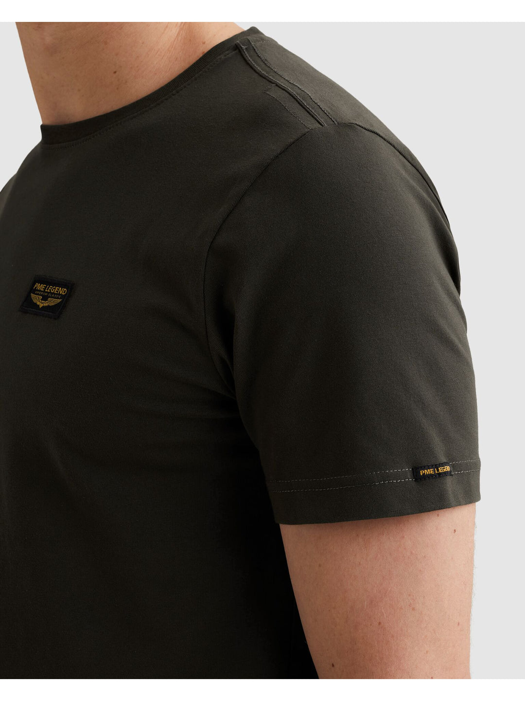 Short sleeve r-neck American Class, Beluga 8039 Bild 10