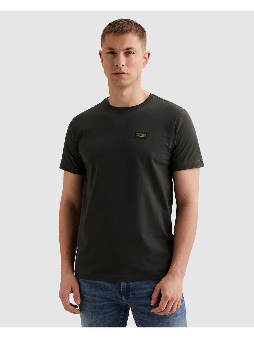 Short sleeve r-neck American Class, Beluga 8039 Bild 7