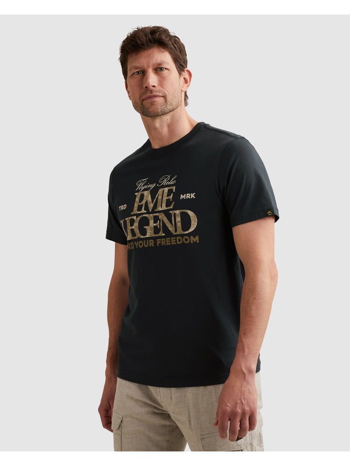 Short sleeve r-neck big art packag, Carbon 5282 Bild 3