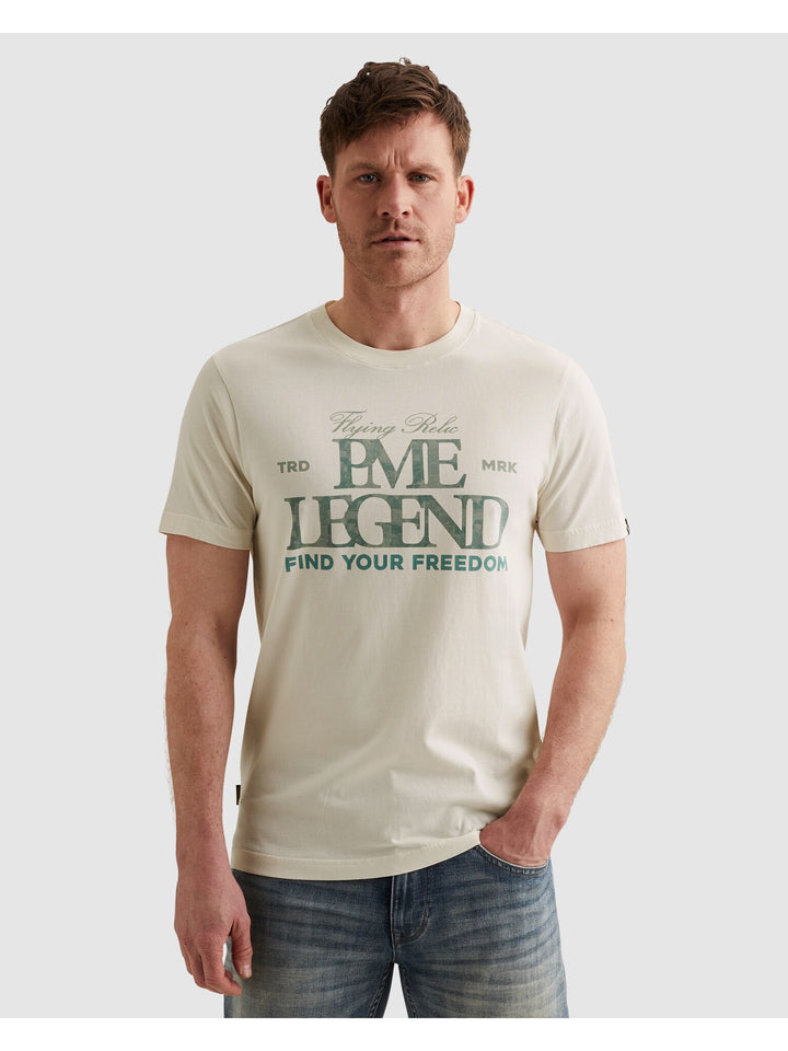 Short sleeve r-neck big art packag, Egret 7001 Bild 3