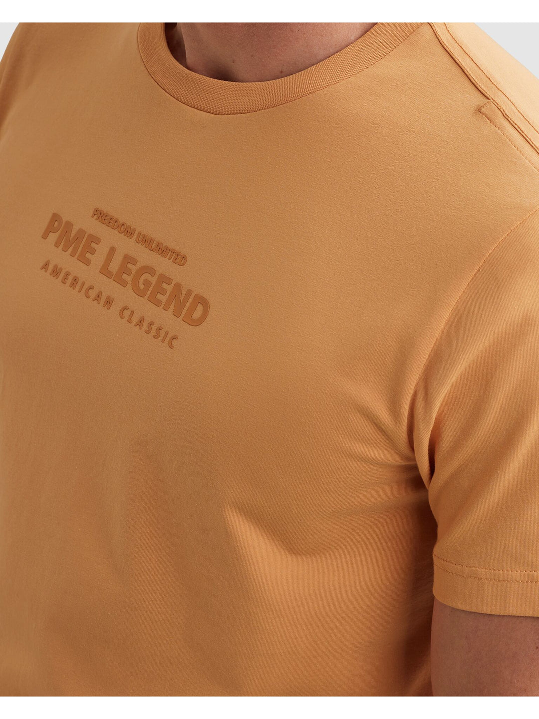 Short sleeve r-neck cotton elastan, Gold Earth 2015 Bild 6