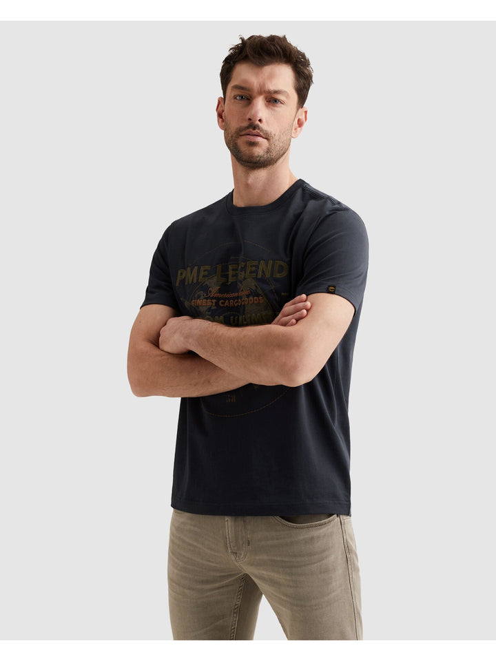 Short sleeve r-neck heavy jersey f, Mood Indigo 5116 Bild 5