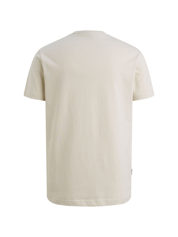 Short sleeve r-neck heavy jersey f, Bone White 7013 Bild 2