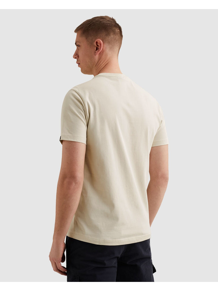 Short sleeve r-neck heavy jersey f, Bone White 7013 Bild 4