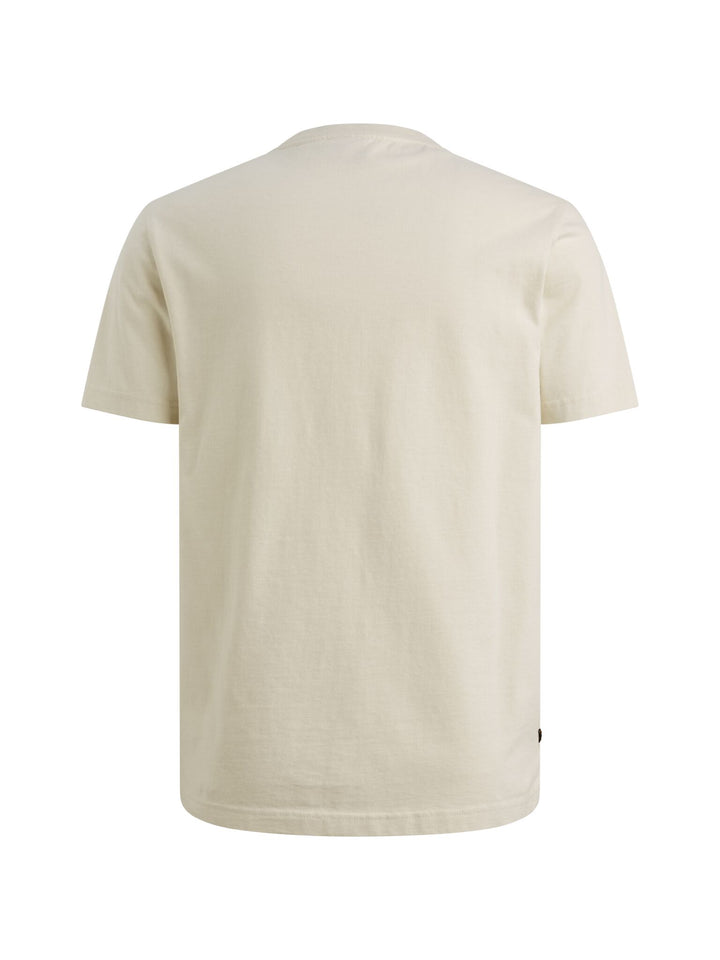 Short sleeve r-neck heavy jersey f, Bone White 7013 Bild 2