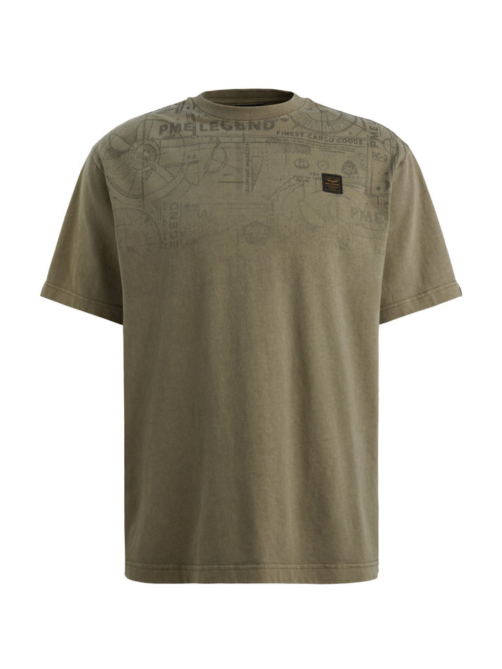 Short sleeve r-neck heavy oe jerse, Ivy Green 6415 Bild 1