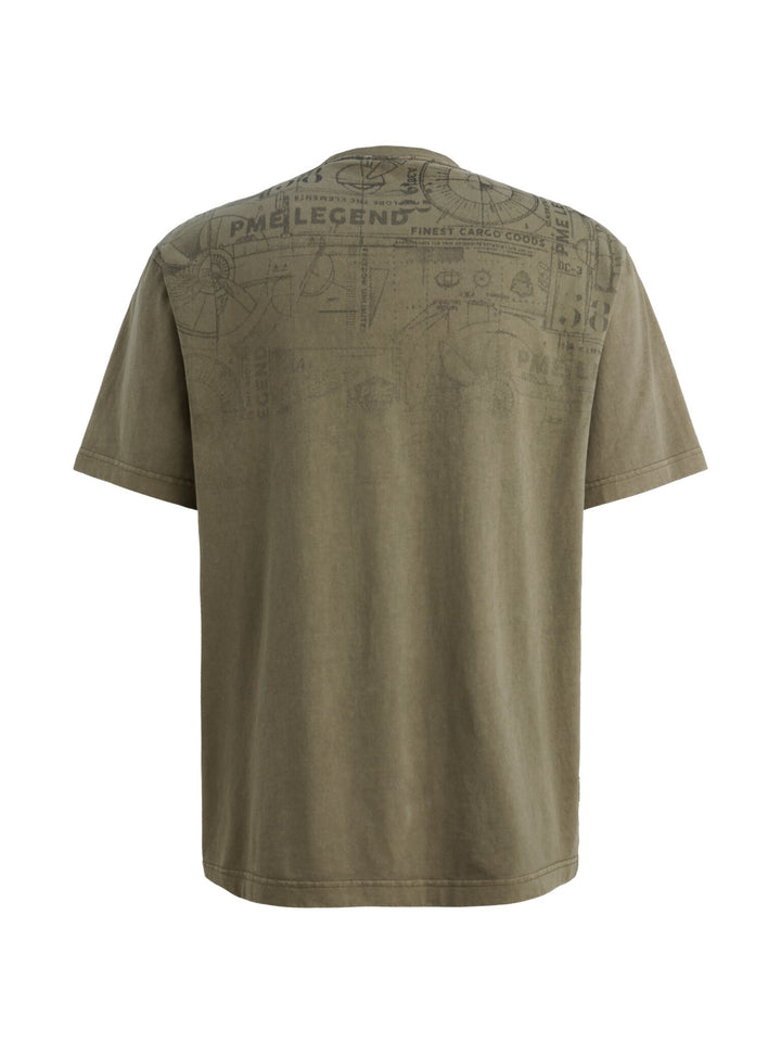 Short sleeve r-neck heavy oe jerse, Ivy Green 6415 Bild 2