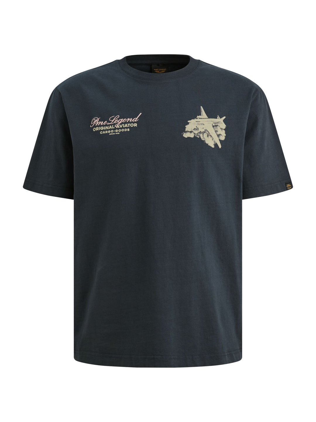 Short sleeve r-neck heavy open end, Carbon 5282 Bild 1