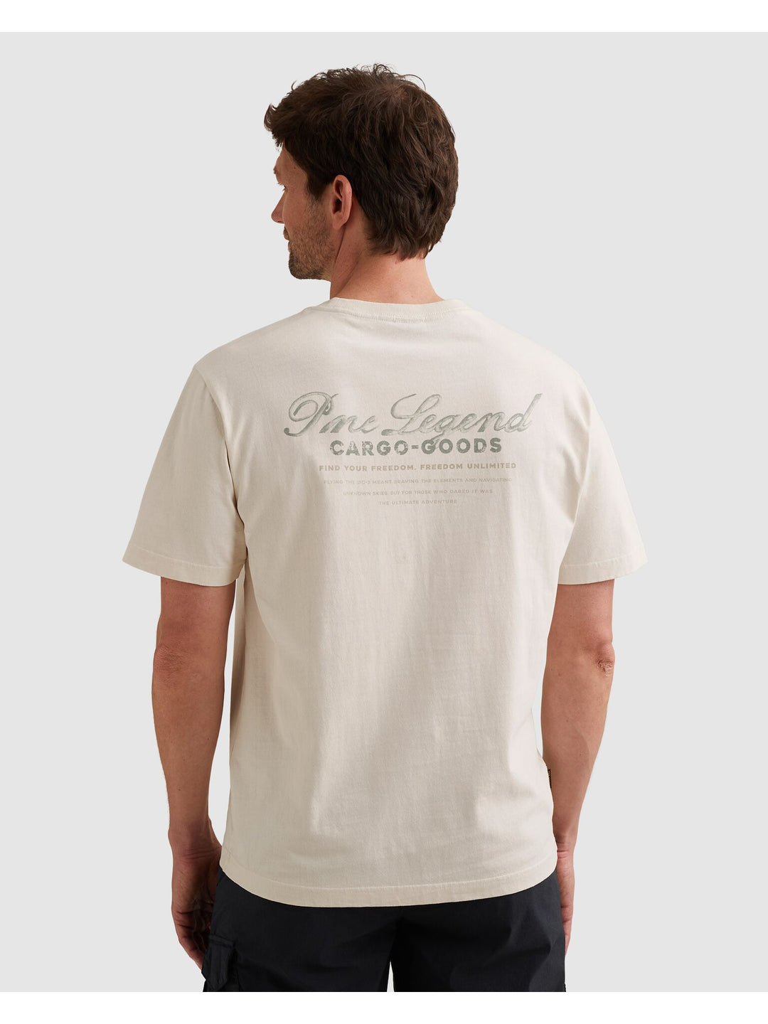 Short sleeve r-neck heavy open end, Egret 7001 Bild 3