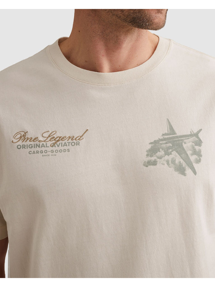 Short sleeve r-neck heavy open end, Egret 7001 Bild 6